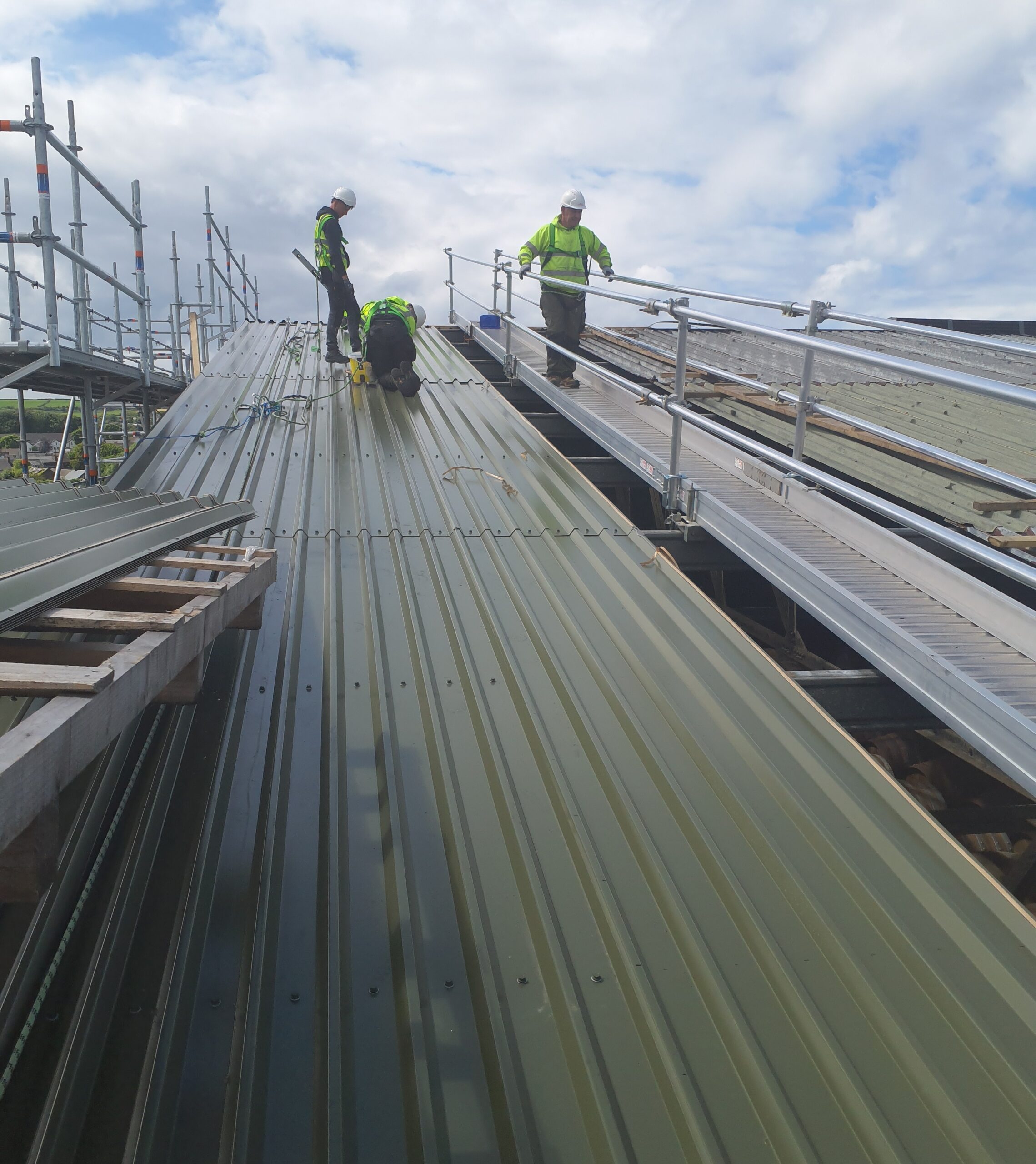 Bushmills Warehouse Reroofing
