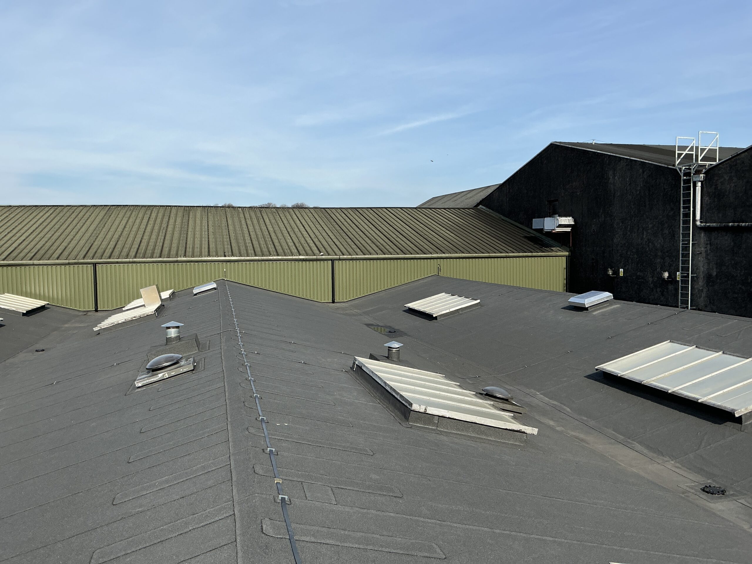 Bushmills Distillery - Bottling Plant Roof Refurbishment