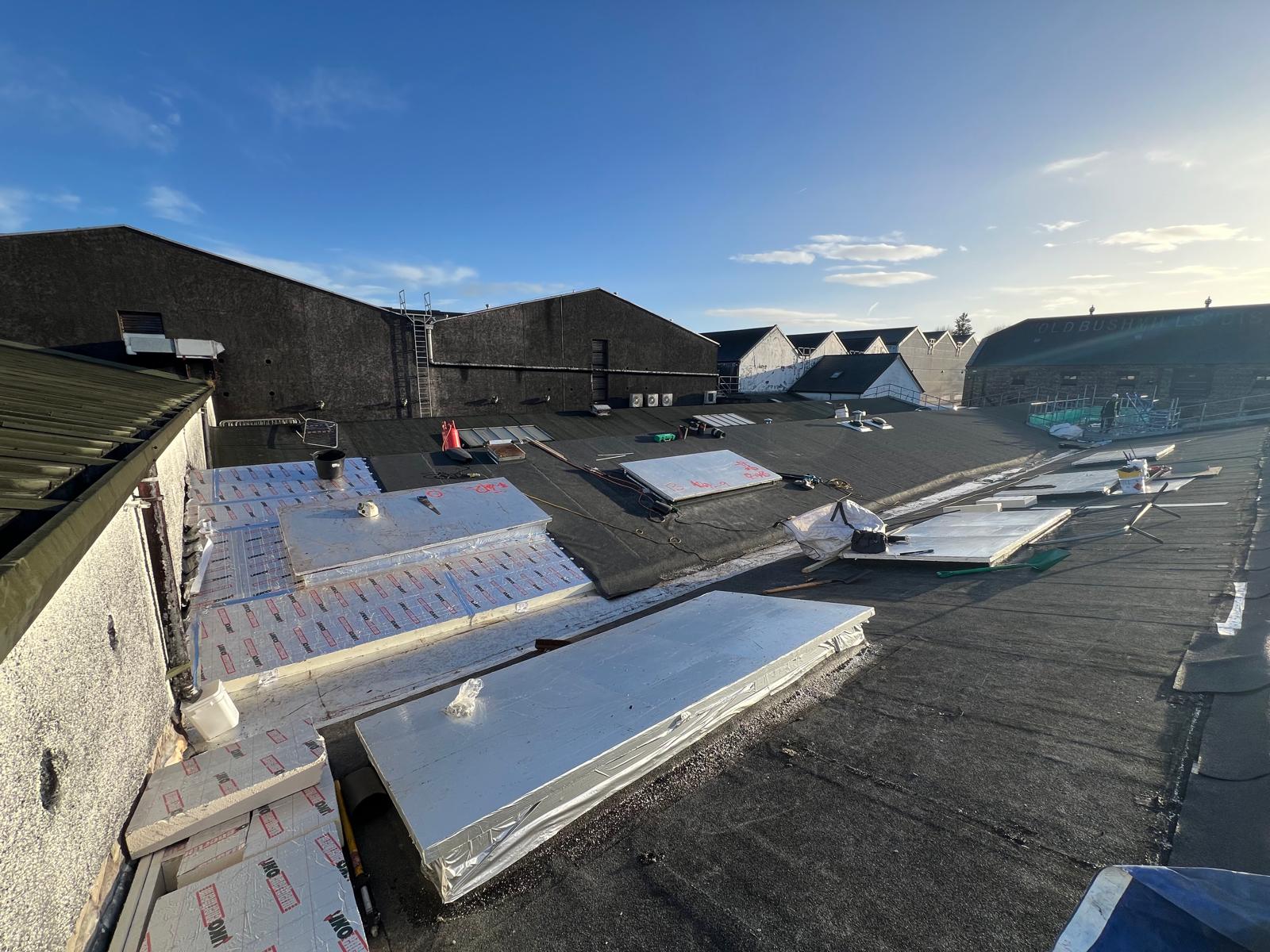 Bushmills Distillery - Bottling Plant Roof Refurbishment
