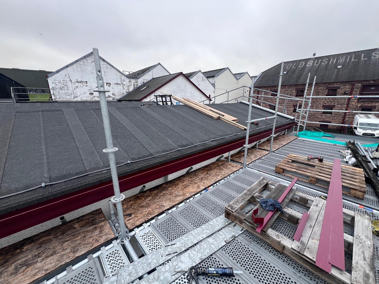 Bushmills Distillery - Bottling Plant Roof Refurbishment